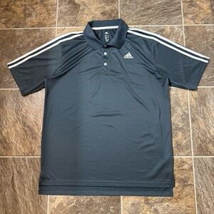 Adidas Men’s ClimaLite Golf Polo Shirt - XL - Dark Gray